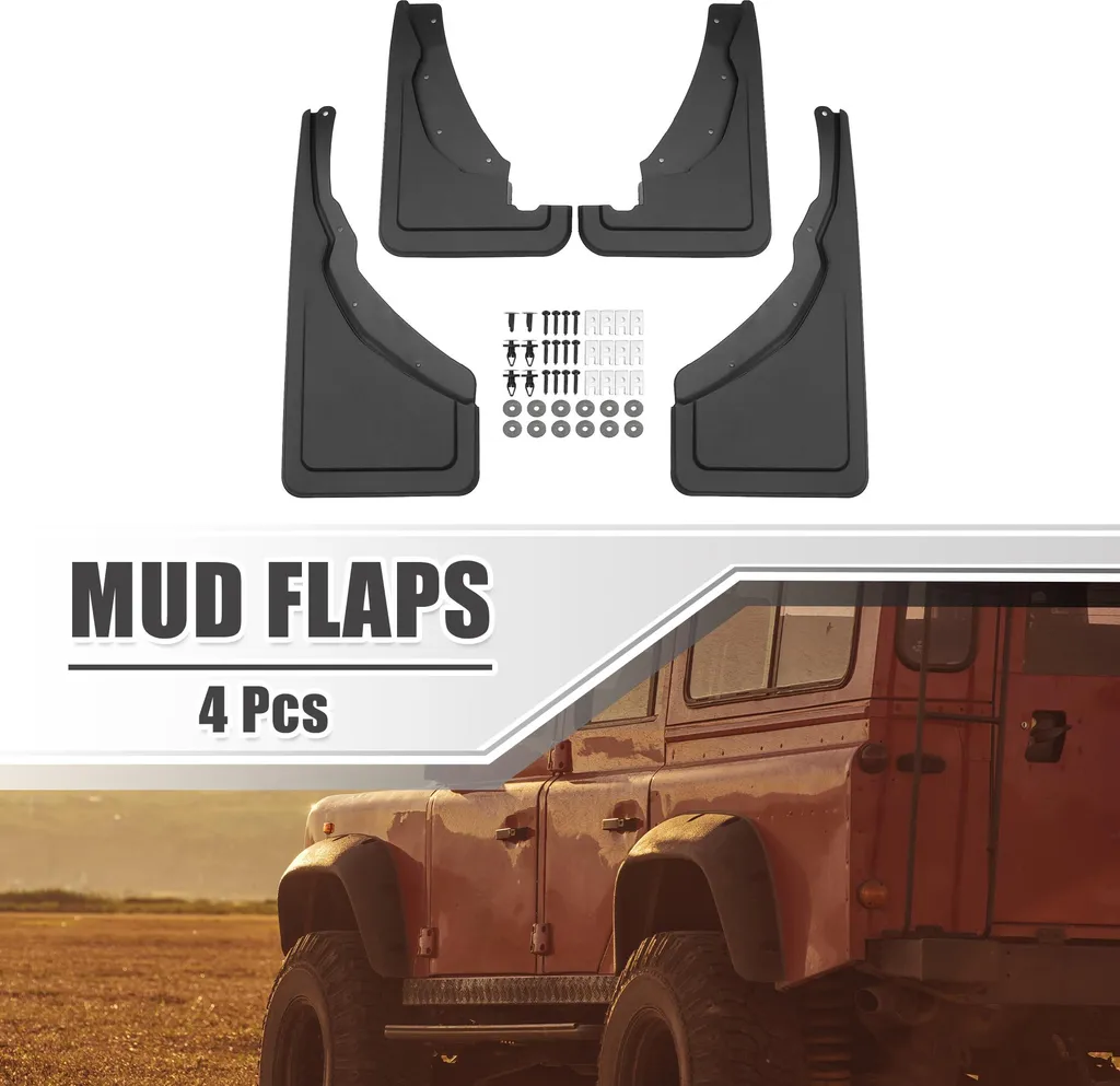 Protection Éclaboussure Ford Bronco Noir - Matériau ABS Ultra Résistant