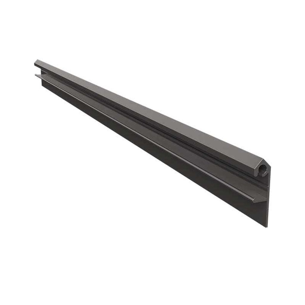 Renoplast C LED, Profil, Graphit, 200cm, Aluminium Sockelprofil Abschlussprofil Sockelleiste Sockelbekleidungen Sockel Profil Belüfteten böden ...