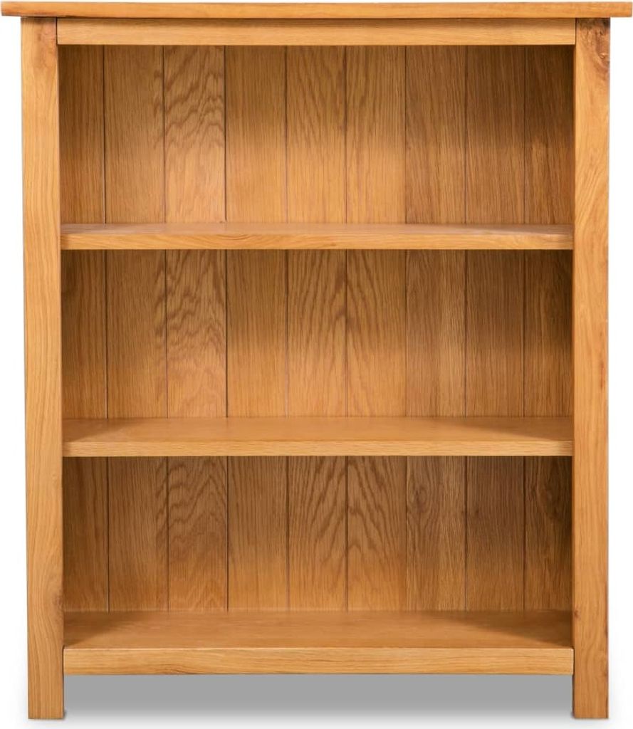 vidaXL Bibliothèque 3 compartiments 70x22,5x82 cm Chêne Image du produit 