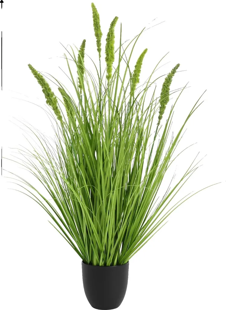 Plante Verte sans Entretien Herbe Queue de Chat 150 cm Réalisme Total