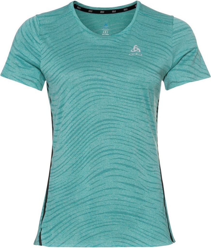 Odlo Zeroweight Engineered Chill-Tec T-Shirt Jaded Melange Immagine del prodotto 