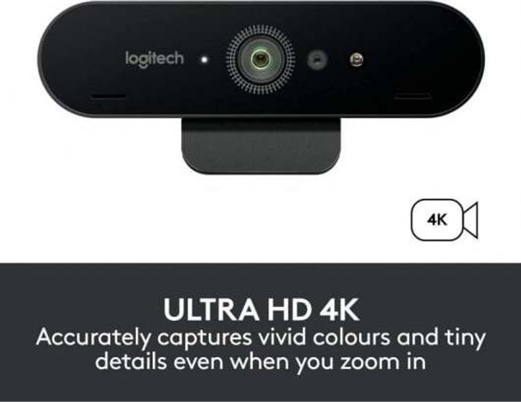 Logitech WebCam BRIO 4K Ultra HD Produktbild 37