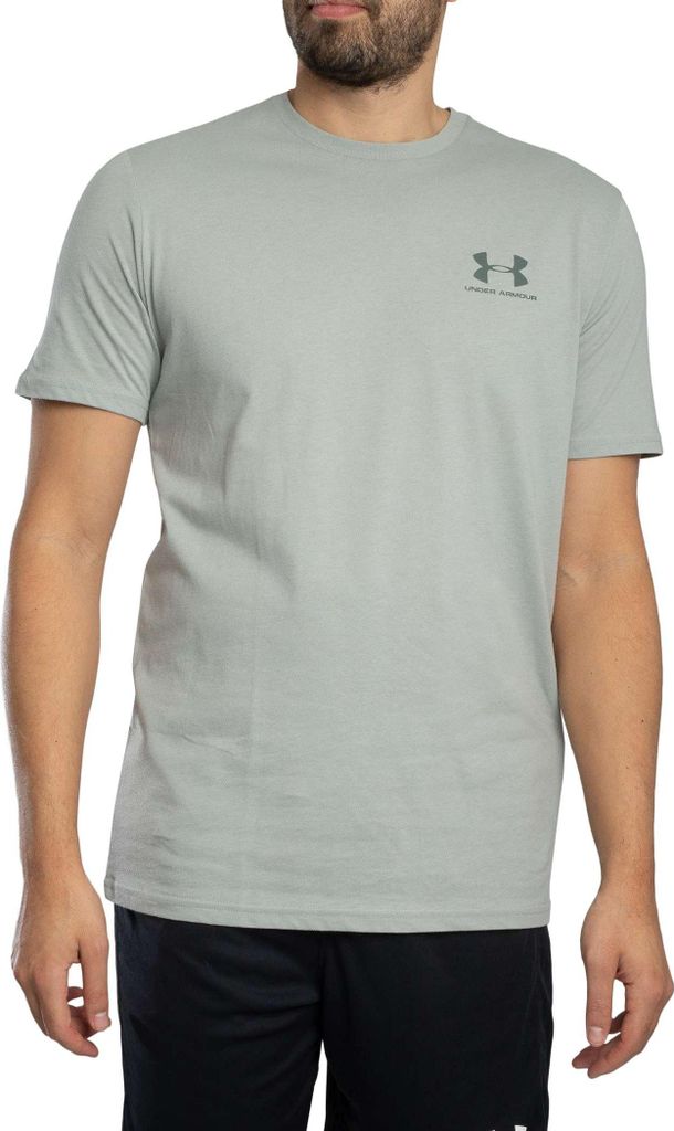 Under Armour Ua M Sportstyle Lc Ss Titanium Titanium M
