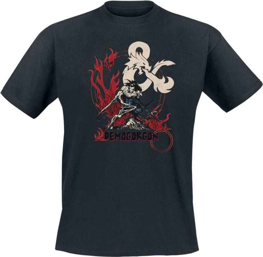 Dungeons and Dragons T-Shirt Herren Demogorgon schwarz L