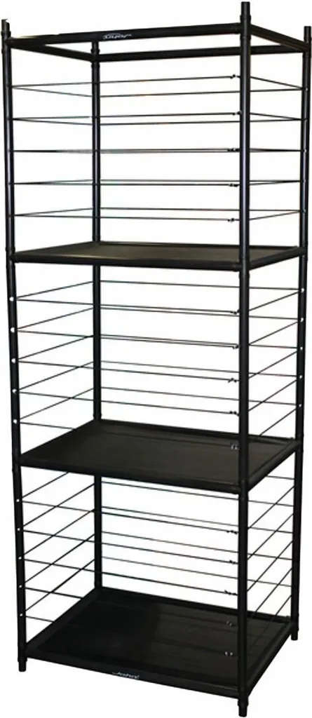 Chariot de stockage ballons New Sports 80x60x200 cm - Support Acier Noir