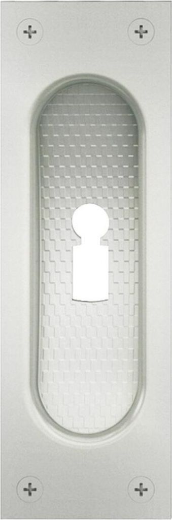 FSB Schiebetürmuschel 4212 Lochung BB Aluminium F1 - 0 42 4211 00001 0105