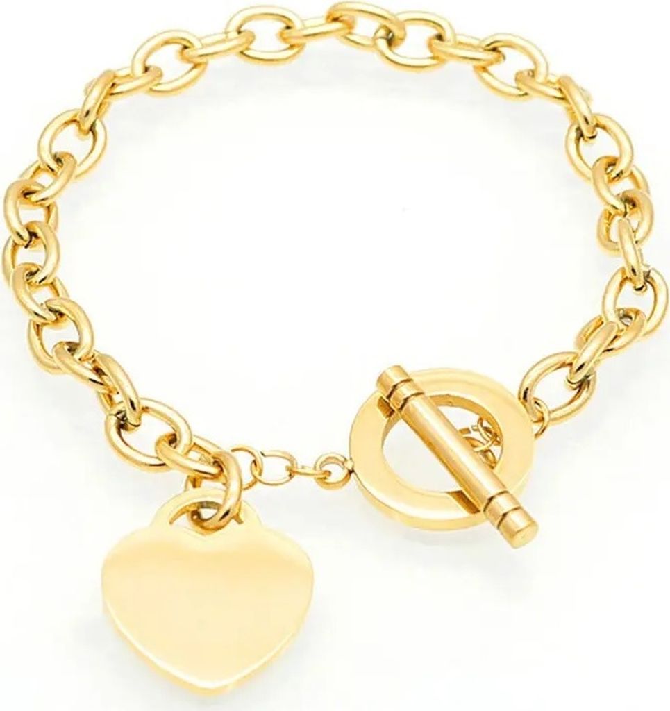 Armband Elegant Heart - Gold für Damen | Stilvoller Schmuck für jeden Anlass KP28712