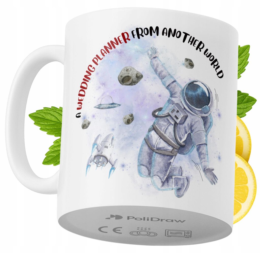 Lustige Tasse für Hochzeitsplaner - Kaffee- oder Teetasse mit witzigem Textdesign - ideal für Geburtstage, Namenstage, Feiertage und besondere An...