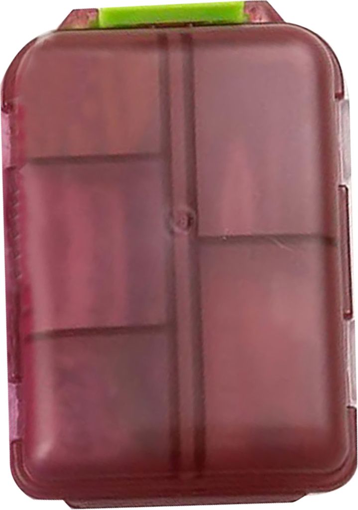 Pillen-Organizer mit 147 selbst gestalteten Etiketten, 10 Fächer, großes Fassungsvermögen, transparente Tasche, Apotheke, Reisekapsel, Tabletten...
