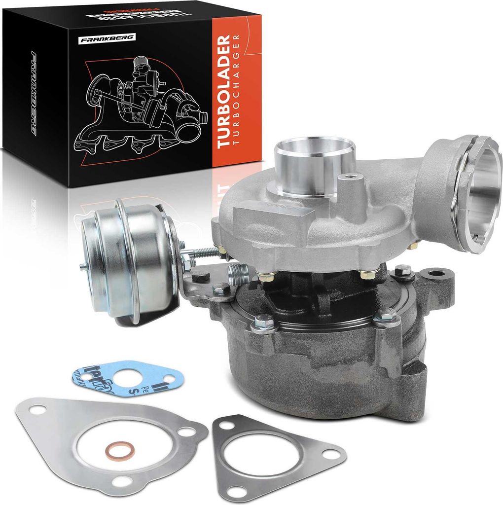 Frankberg 1x Abgasturbolader für VW Passat 3B3 Passat Variant 3B6 Audi A4 8E2 8EC A4 Avant 8E5 8ED Skoda