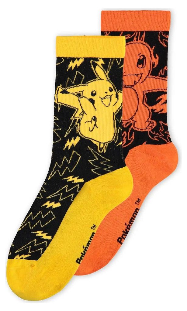 Pokémon Socken 2er-Pack Crew 43-46 Produktbild 