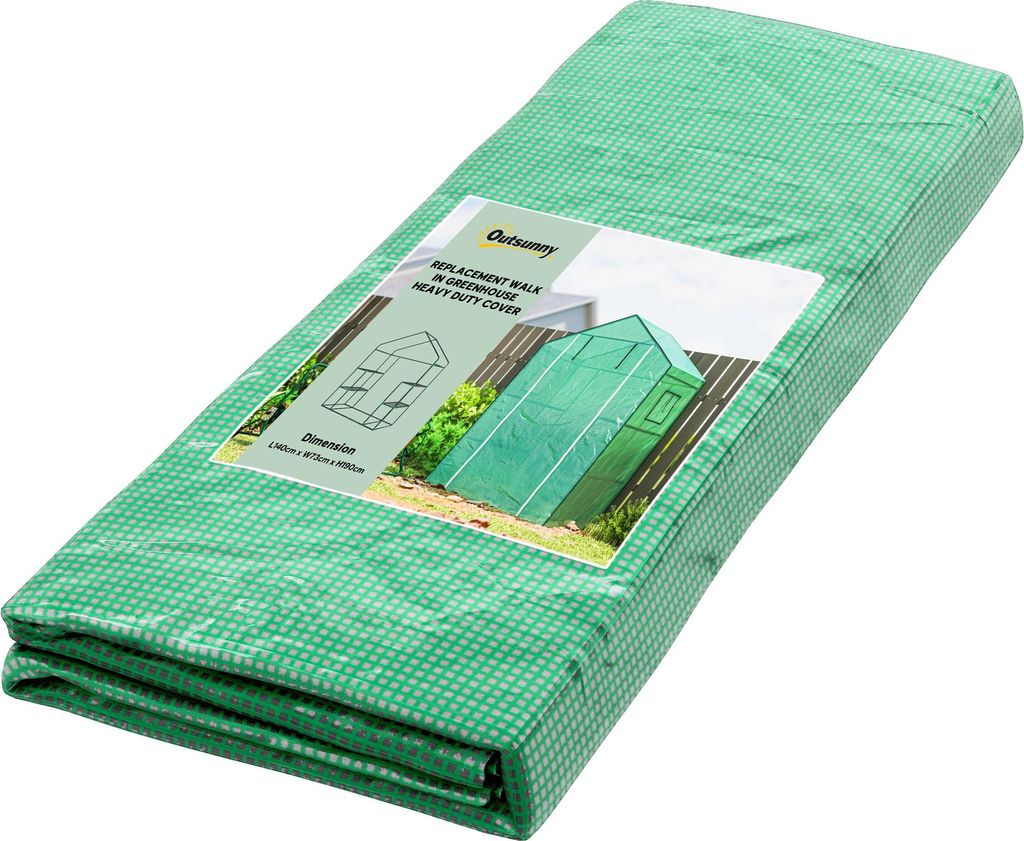 Folia szklarniowa Outsunny 1,4 x 1,9 m, wodoodporna folia Zdjęcie produktu 
