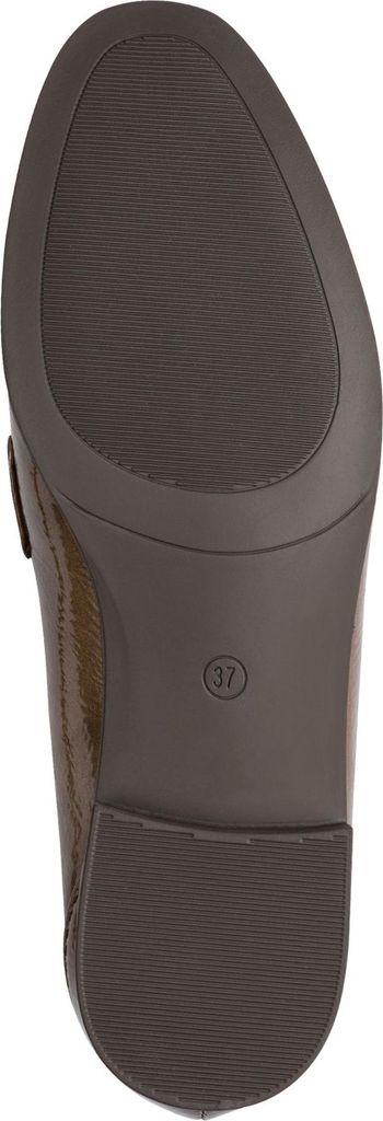 MARCO TOZZI Damen Slipper klassischer Loafer Preppy College Stil 2-24248-45, Größe:38 EU, Farbe:Braun