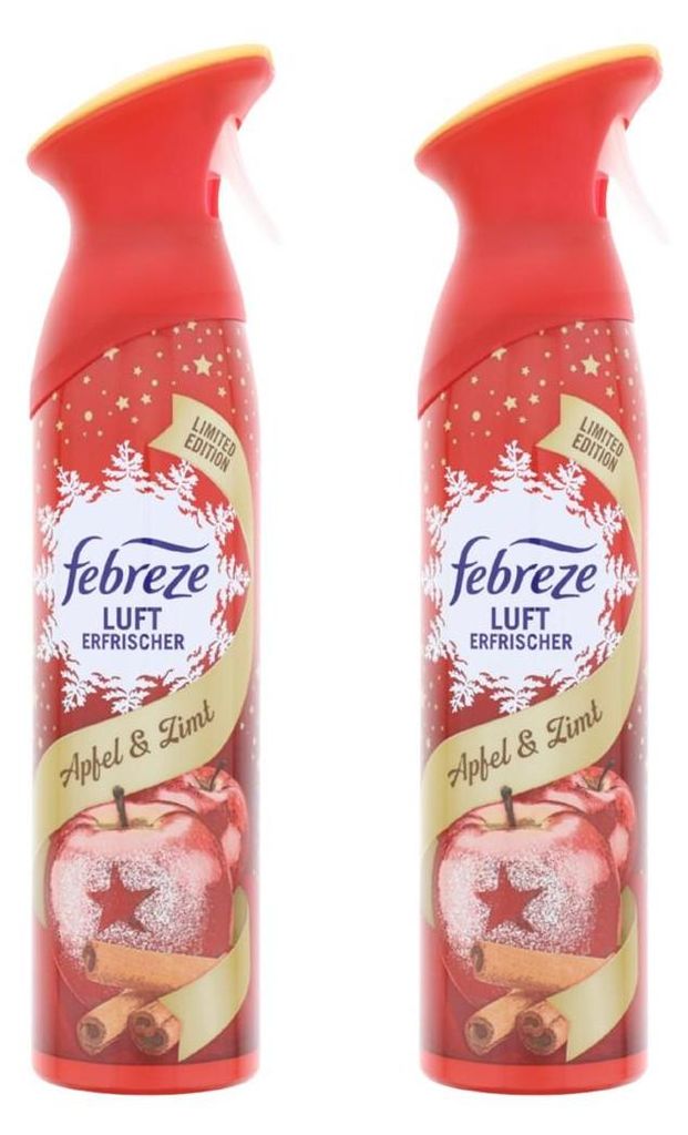 2x Febreze Lufterfrischer Apfel & Zimt Spray je 185ml Produktbild 