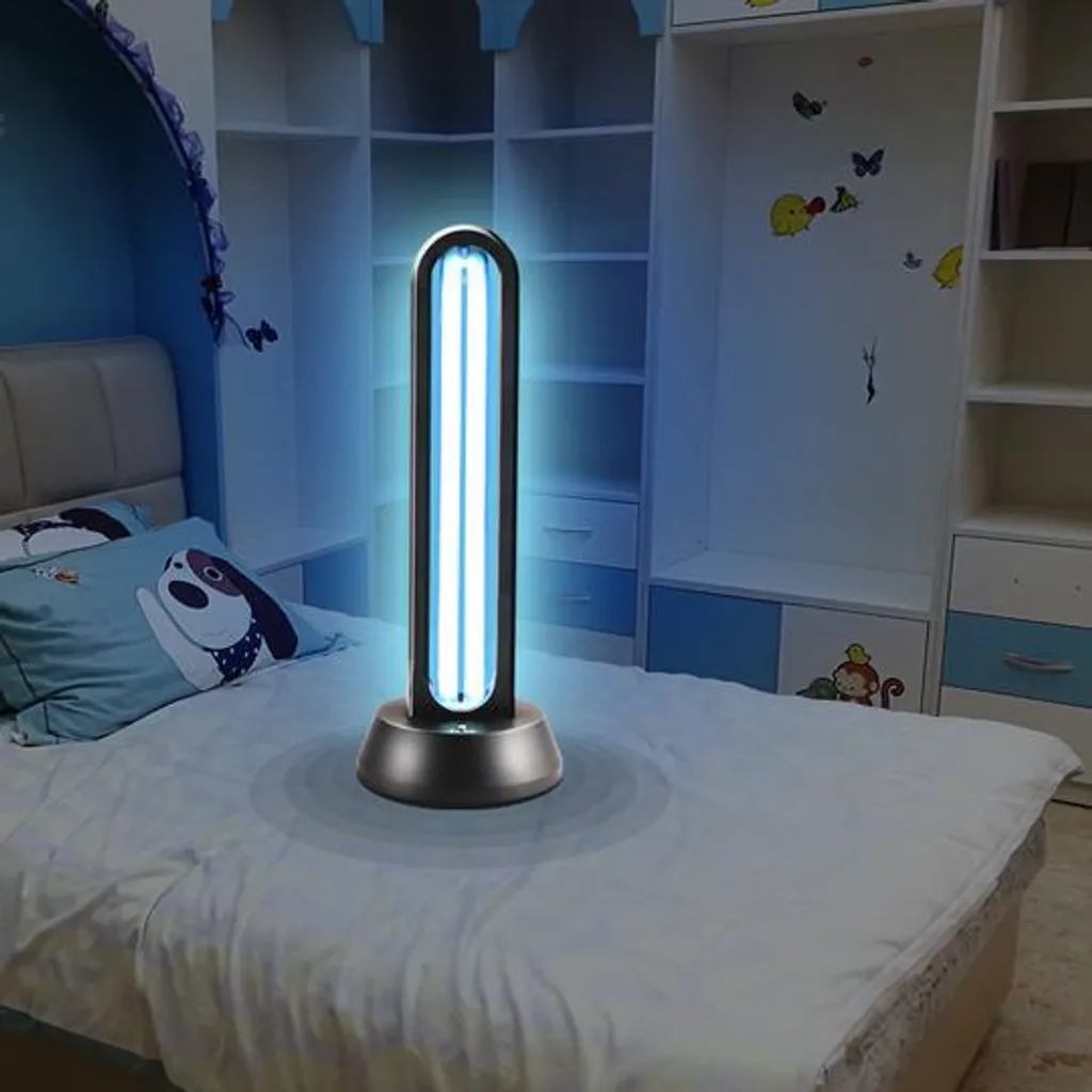 Lampe de stérilisation UV portable 38W ozone avec socle et commande - 4