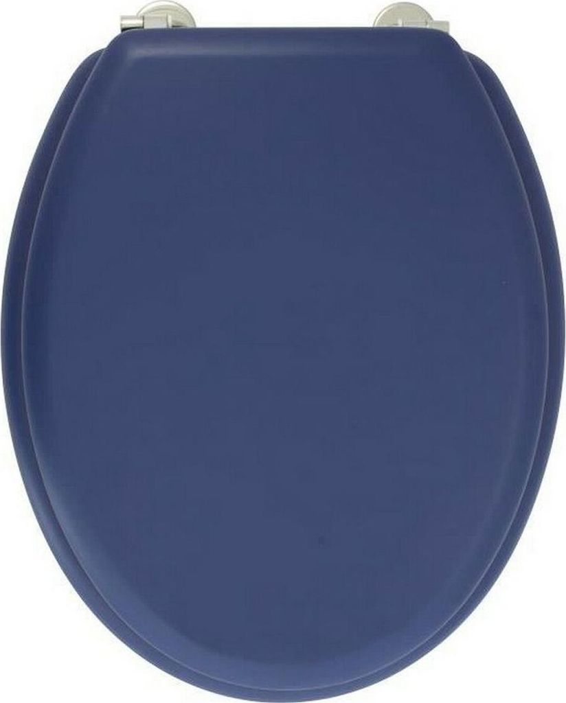Sedile per WC Gelco Dolce Dolce, legno MDF, blu navy Immagine del prodotto 