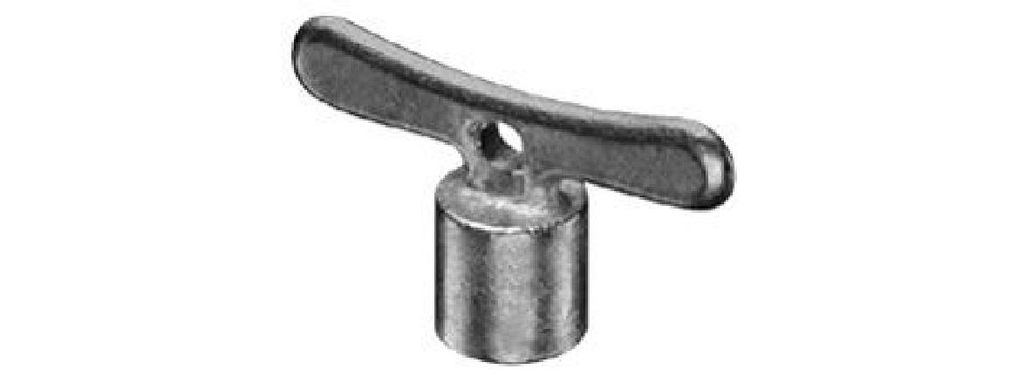 Schell Steckschlüssel mattchrom, mit Innen-Vierkant 6 mm