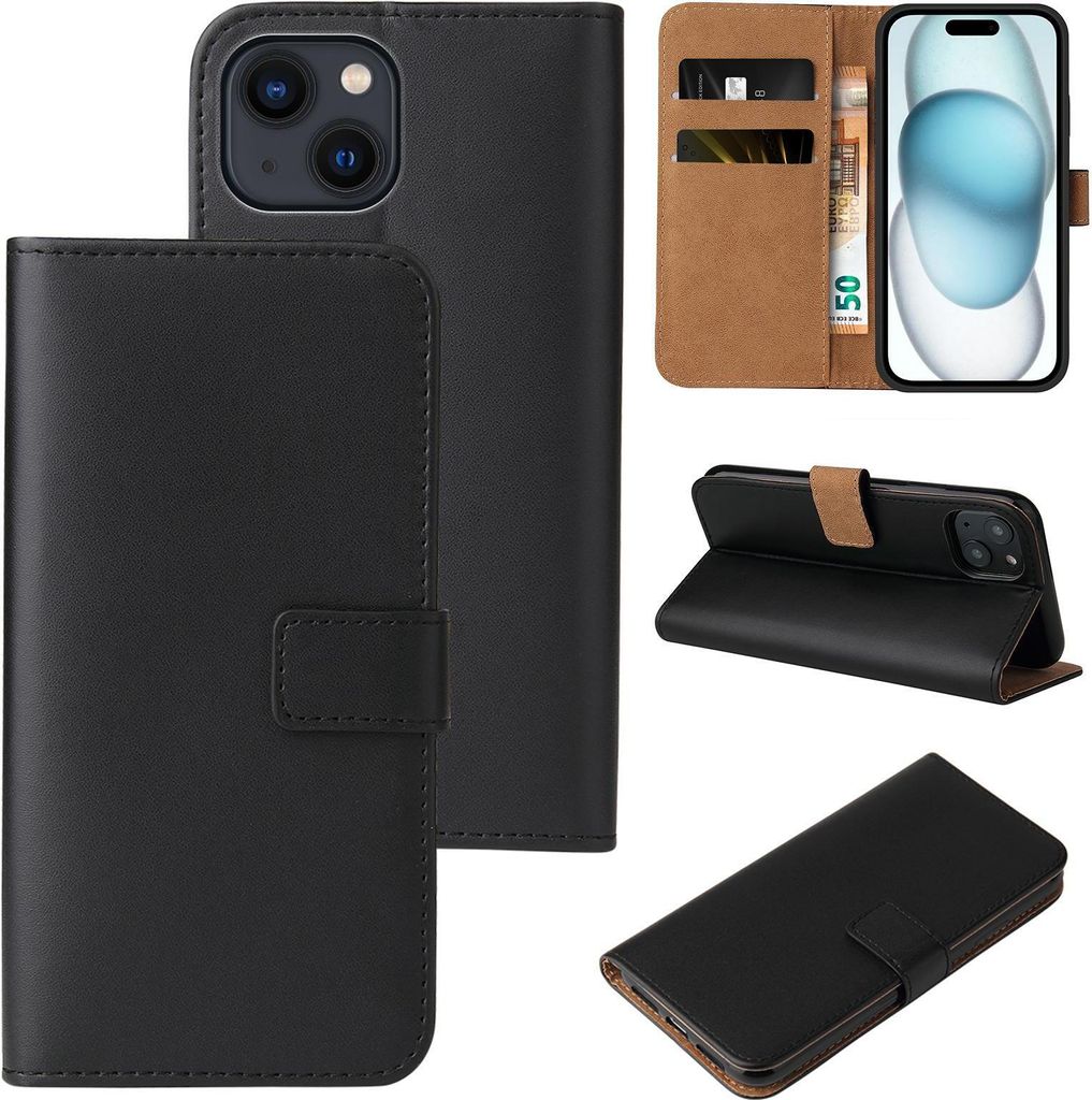 Handy Hülle für Apple iPhone 15 Plus Klapphülle Bookcase Produktbild 
