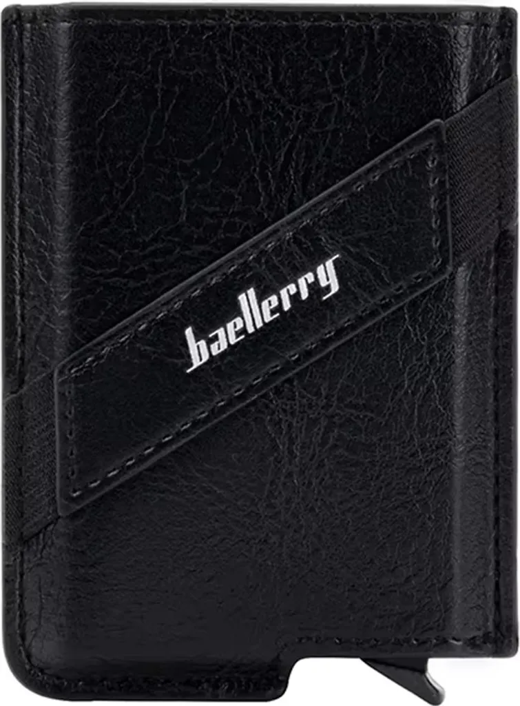 Portafoglio da uomo Baellerry Tobias - Eleganza e Funzionalità in Nero KP36273