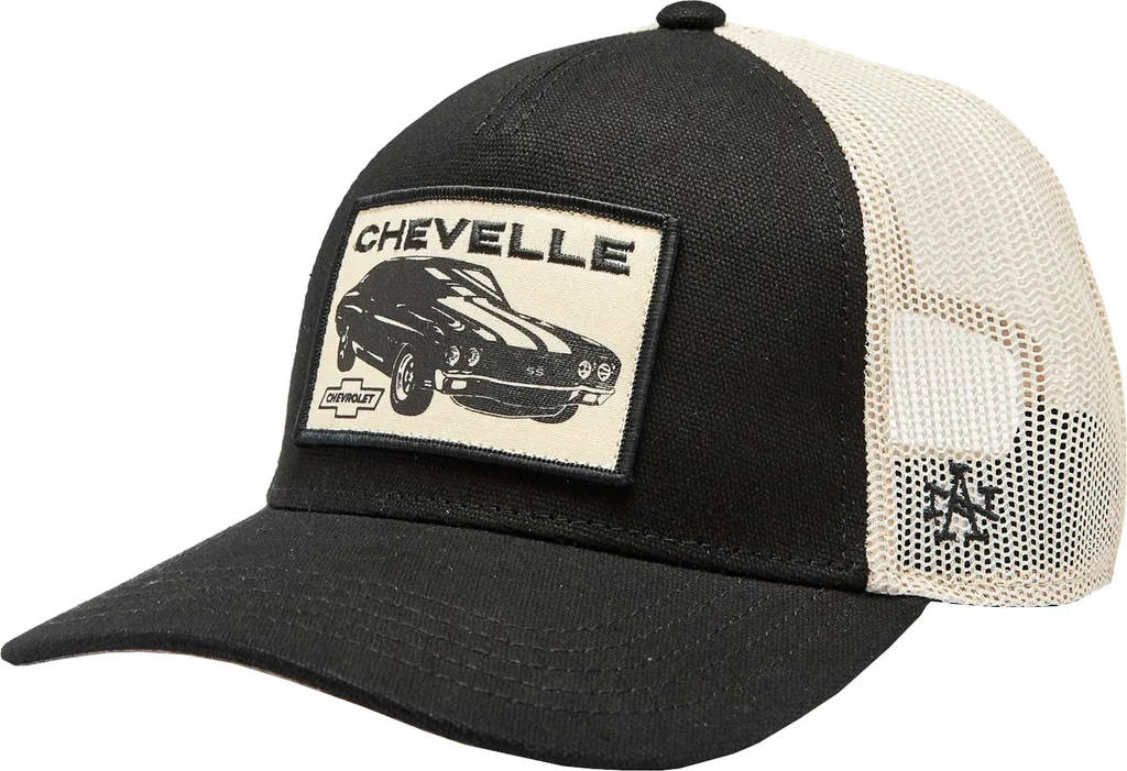 Casquette Brodée Chevelle Valin American Needle Noire Ajustable