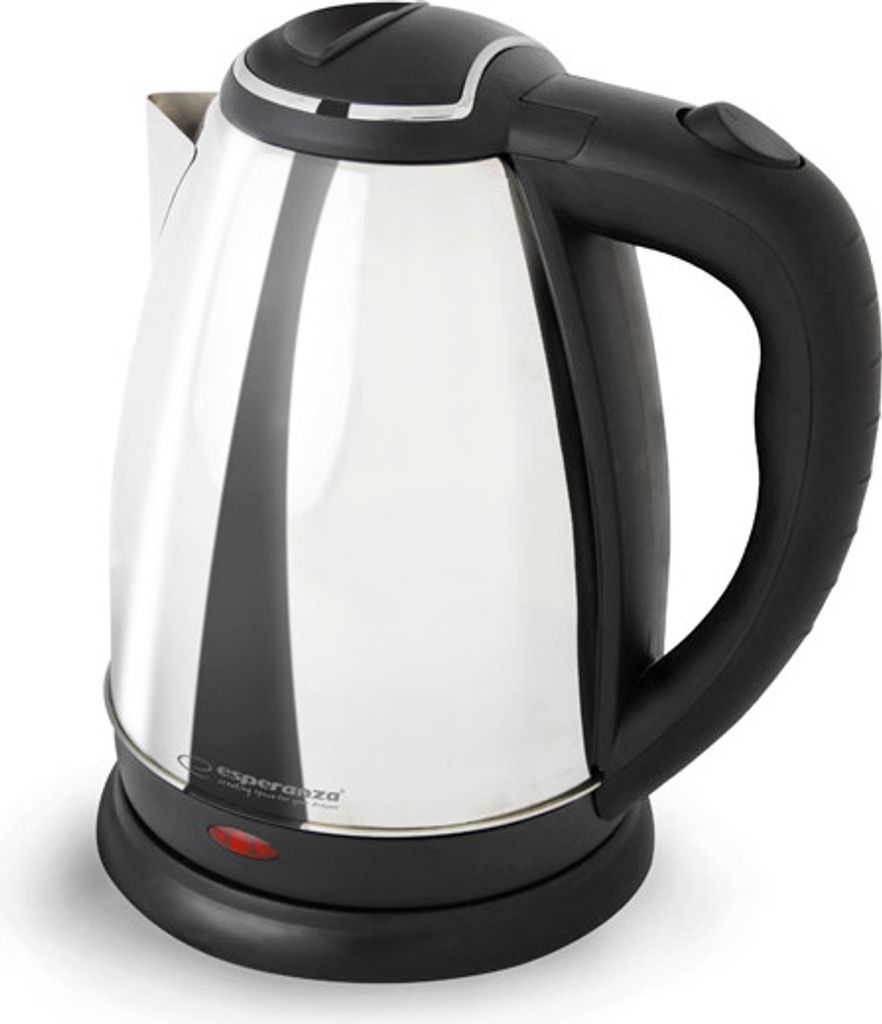 Esperanza EKK004S TUGELA 1,8Liter Edelstahl Design Wasserkocher 2200W silber