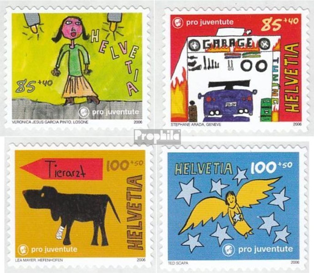 Briefmarken Schweiz 2006 Mi 1986-1989 (kompl.Ausg.) postfrisch Weihnachten