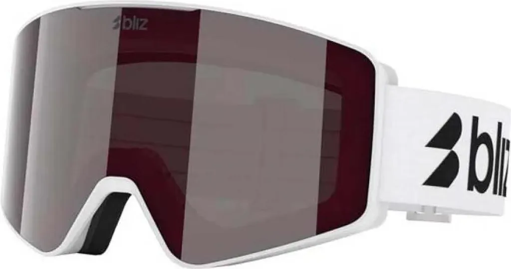 Lunettes de ski Bliz G001s anti-buée avec écran Silver Mirror CAT2