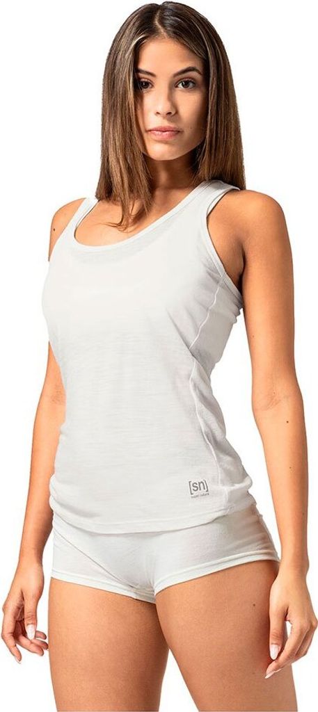 Super.natural Sierra140 ärmelloses T-shirt Weiß S Frau Weiß S