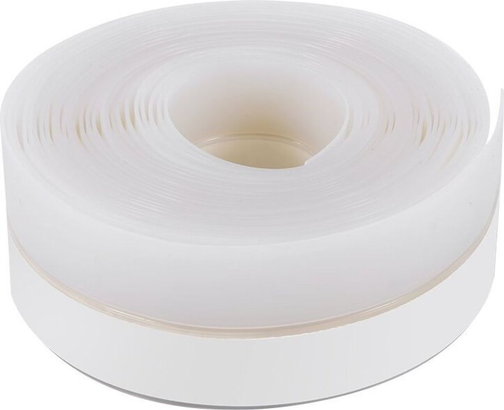 INF Selbstklebendes wasserdichtes Silikon Dichtungsband 25mm Transparent 10m Transparent 2,5 cm