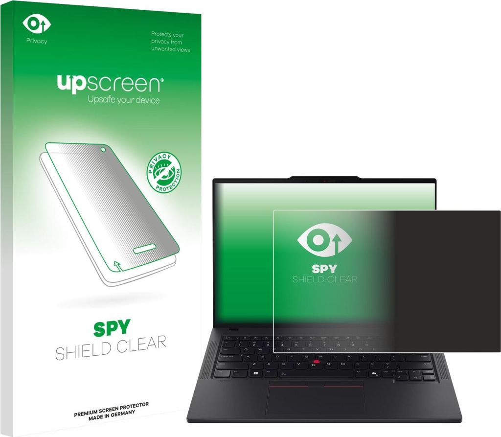 Für Lenovo ThinkPad T14 Gen 6 Sichtschutzfolie Schutzfolie upscreen Anti-Spy Privacy Sichtschutz Blickschutz Display Schutz Folie Blaulichtfilter