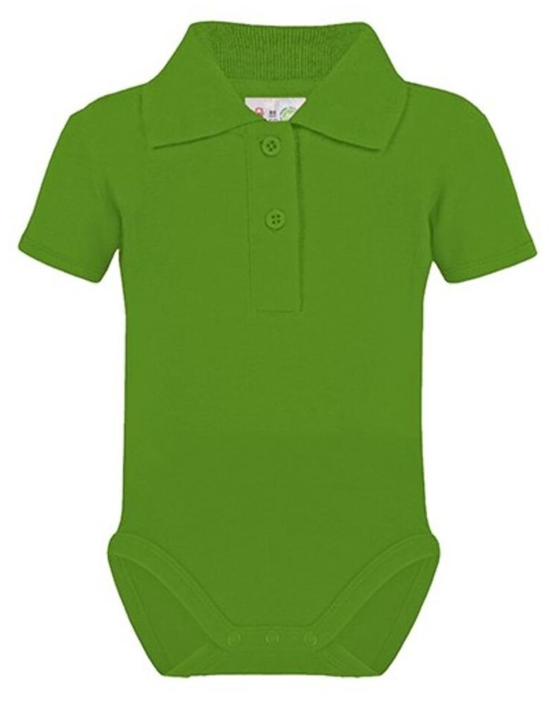 Link Kids Wear - "Bio" Bodysuit Rollkragen für Baby LT5932 (80) (Limone)