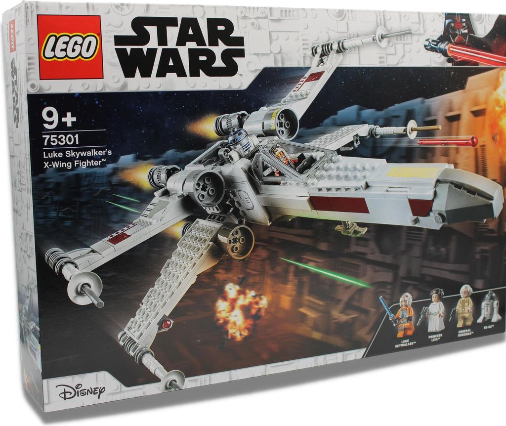 LEGO 75301 Myśliwiec X-Wing Luke'a Skywalkera z księżniczką Zdjęcie produktu 
