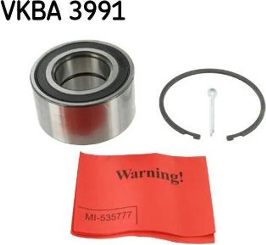 Kit roulement de roue avant SKF VKBA 3991 - Pièce de rechange pour Note