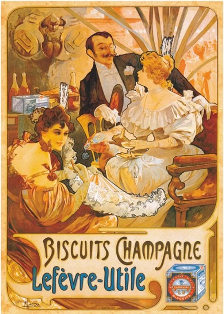 Puzzle Vintage Lefèvre-Utile 1000 Pièces - Impression Haute Qualité