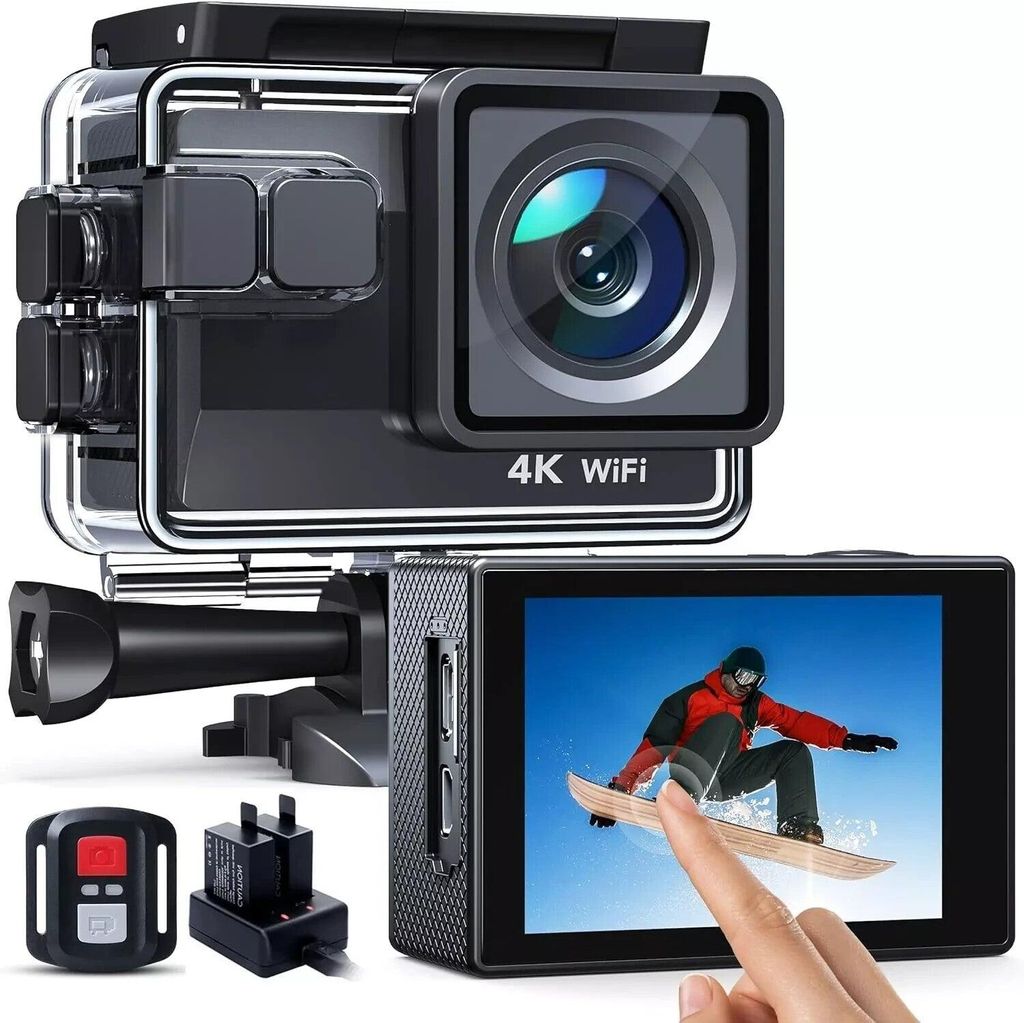 Victure AC820 Action Kamera 4K 50fps WiFi wasserdicht 40m Produktbild 