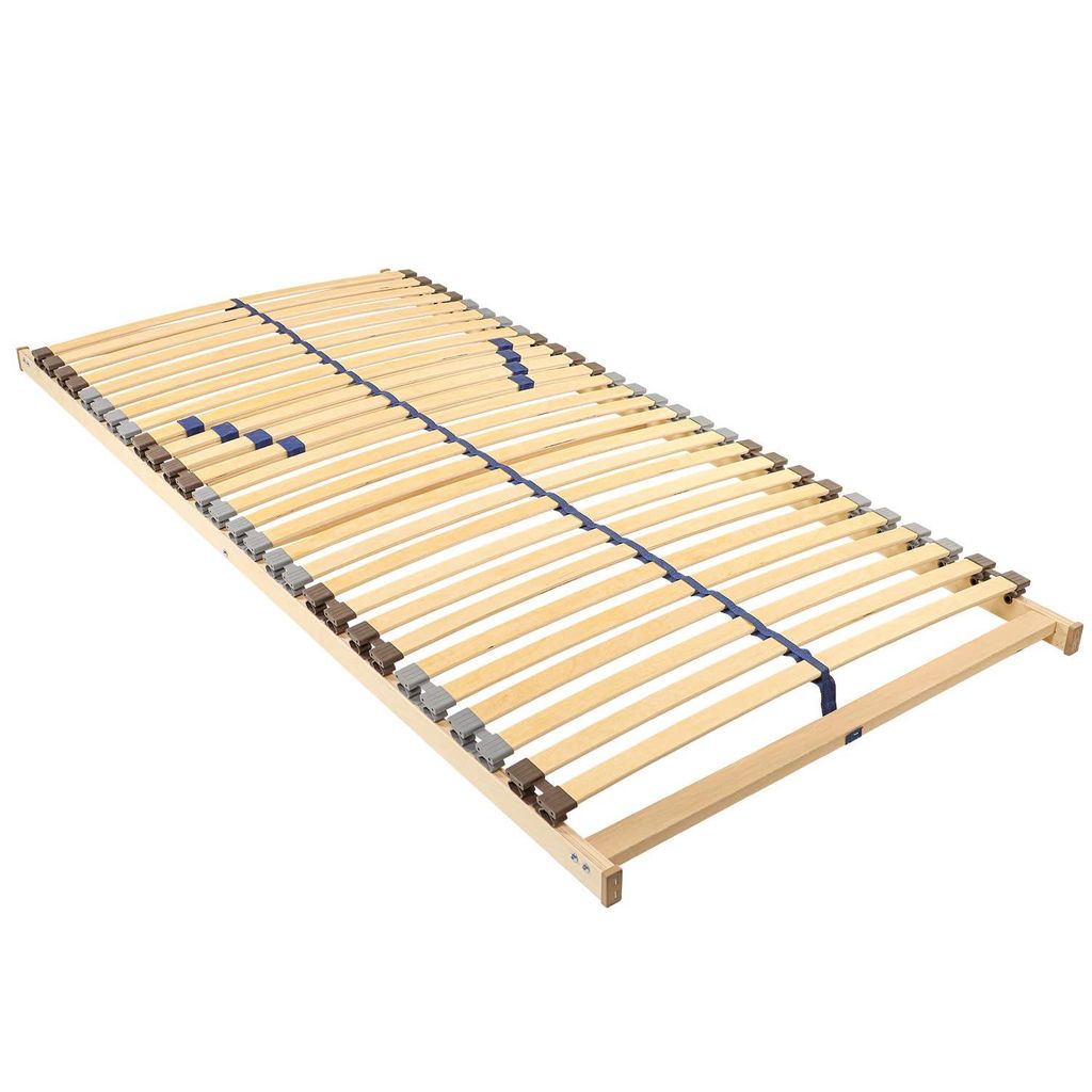 BeCo Lattenrost Blue Star NV / 100 x 200 cm / 28 Leisten / Blauer Engel / komplett montiert / nicht verstellbar