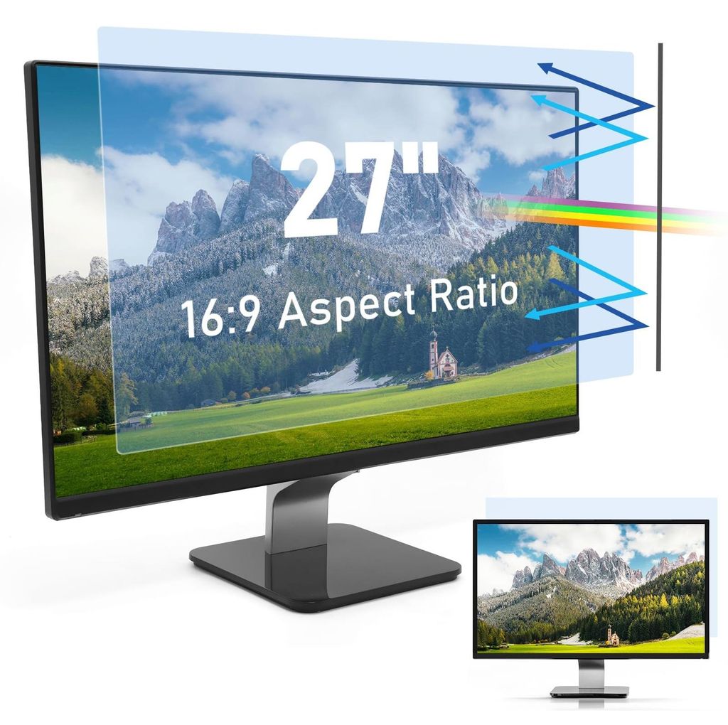 Protector de pantalla antirreflejos y anti-luz azul para Imagen del producto 