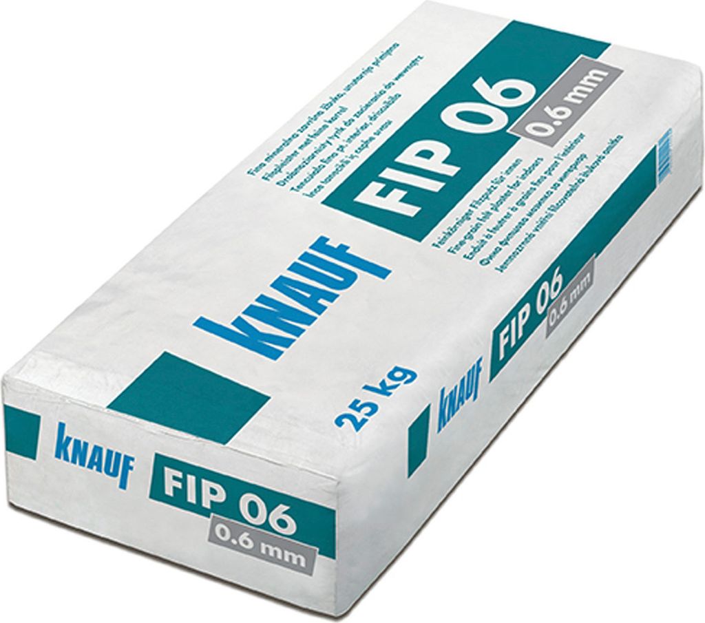 KNAUF FIP 06 Filzputz naturweiß 0,6mm 25kg Immagine del prodotto 