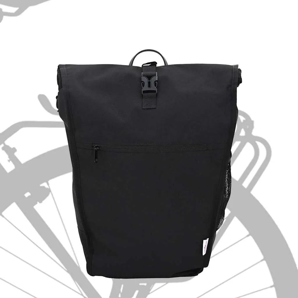 Sacoche de vélo vidaXL noire : fini le sac à dos lourd pour rouler