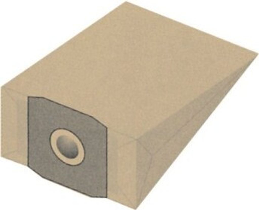A 3D rendering of a vacuum cleaner bag.