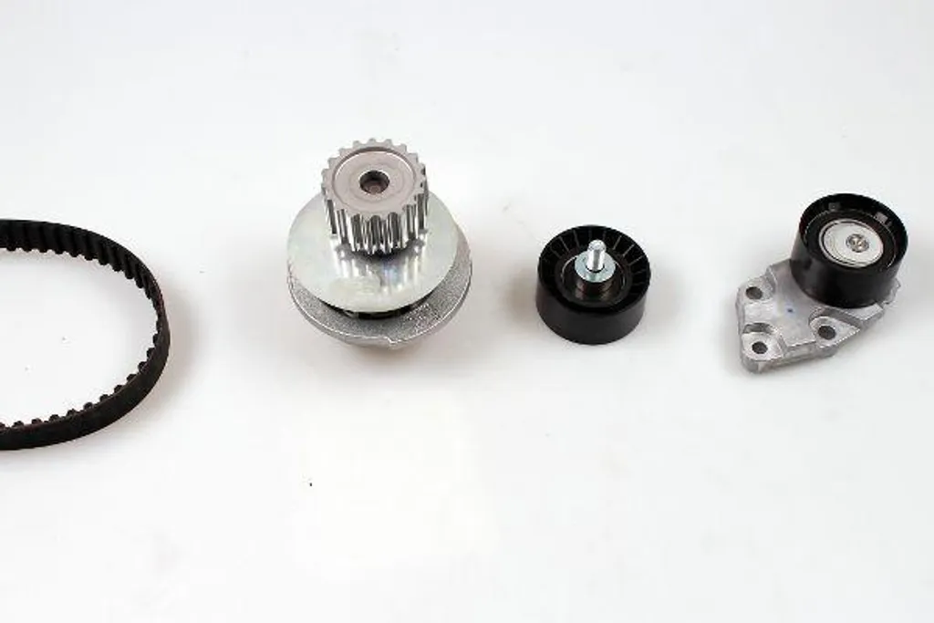 Pompe à eau HEPU PK07930 et kit courroie renforcée pour OE 94013802