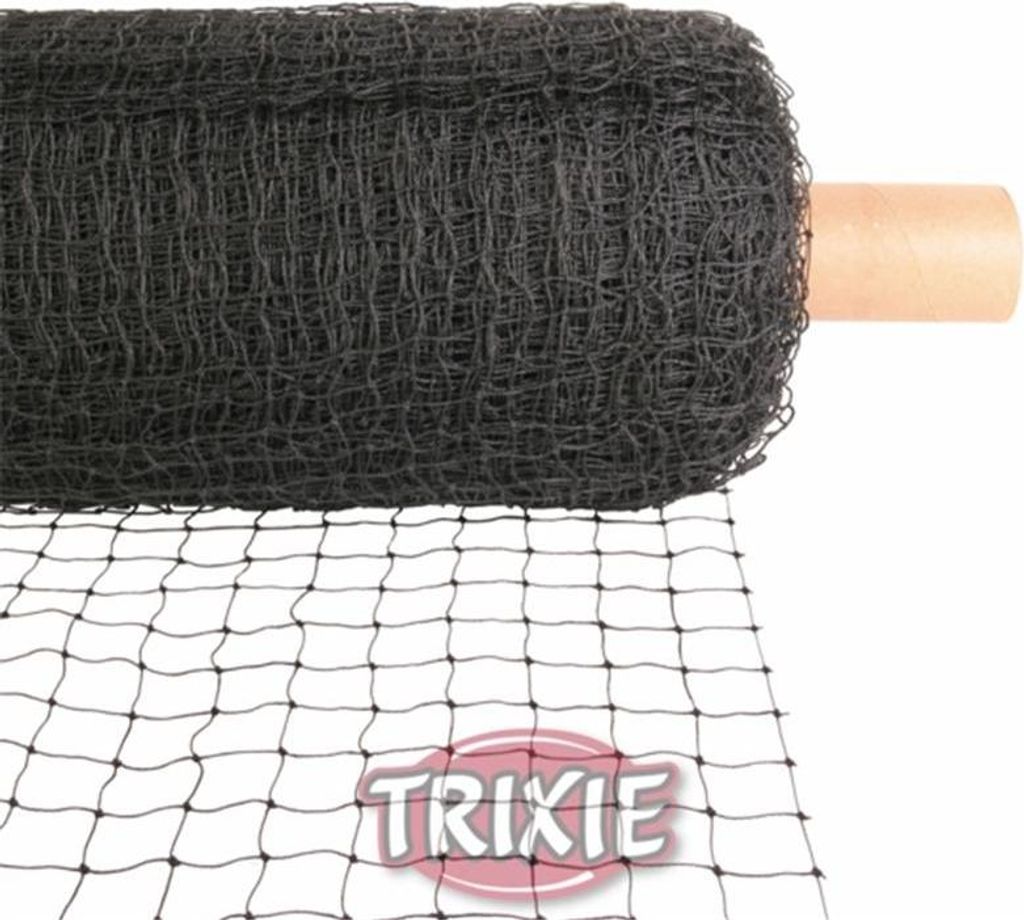 Trixie Schutznetz schwarz Meterware 75 × 2 m