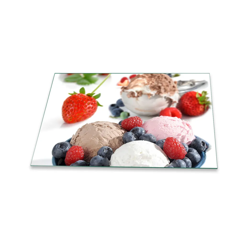 Copri Piano Induzione 80x52 Vetro Temperato | Tagliere Extra Large