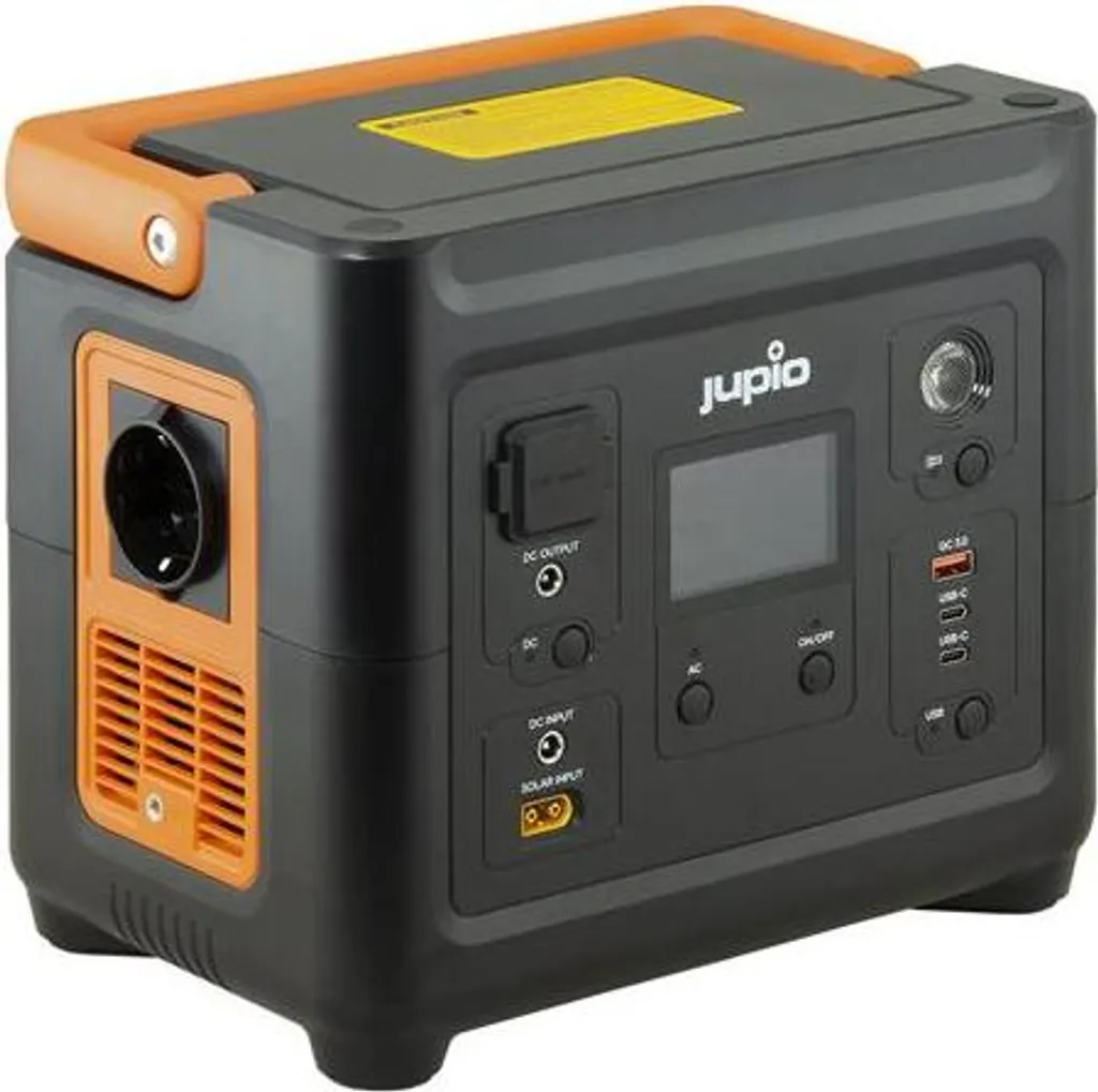 Station Énergie Portable 288Wh Jupio PowerBox 500 EU avec Prises Secteur AC