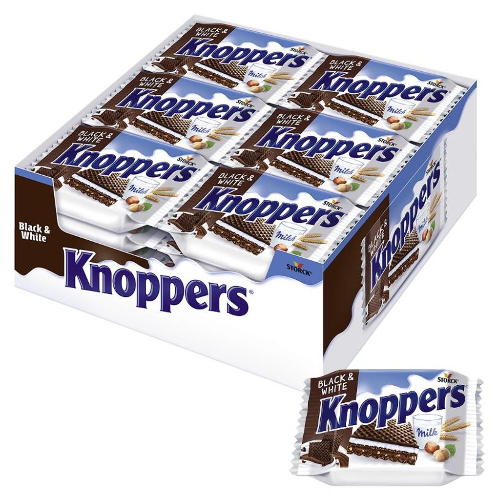 Knoppers® Black & White 24 St. Produktbild 