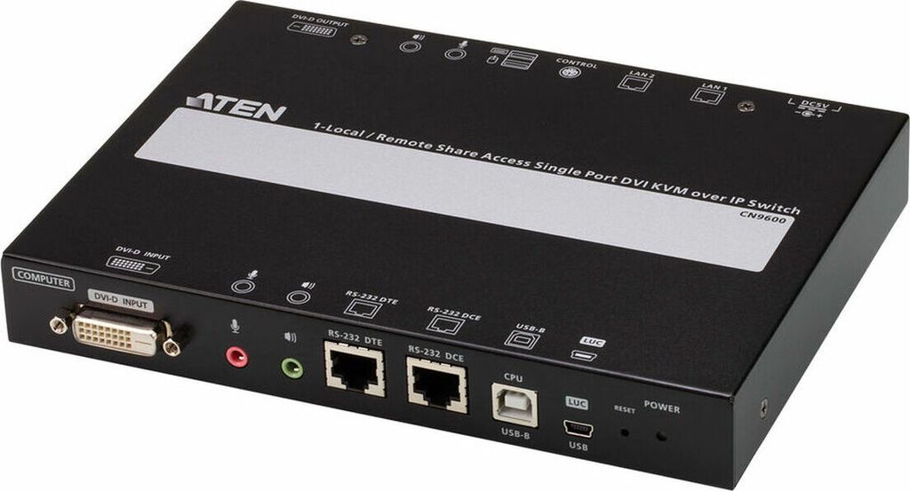 ATEN CN9600 DVI KVM over IP Switch - Fernsteuerungsgerät
