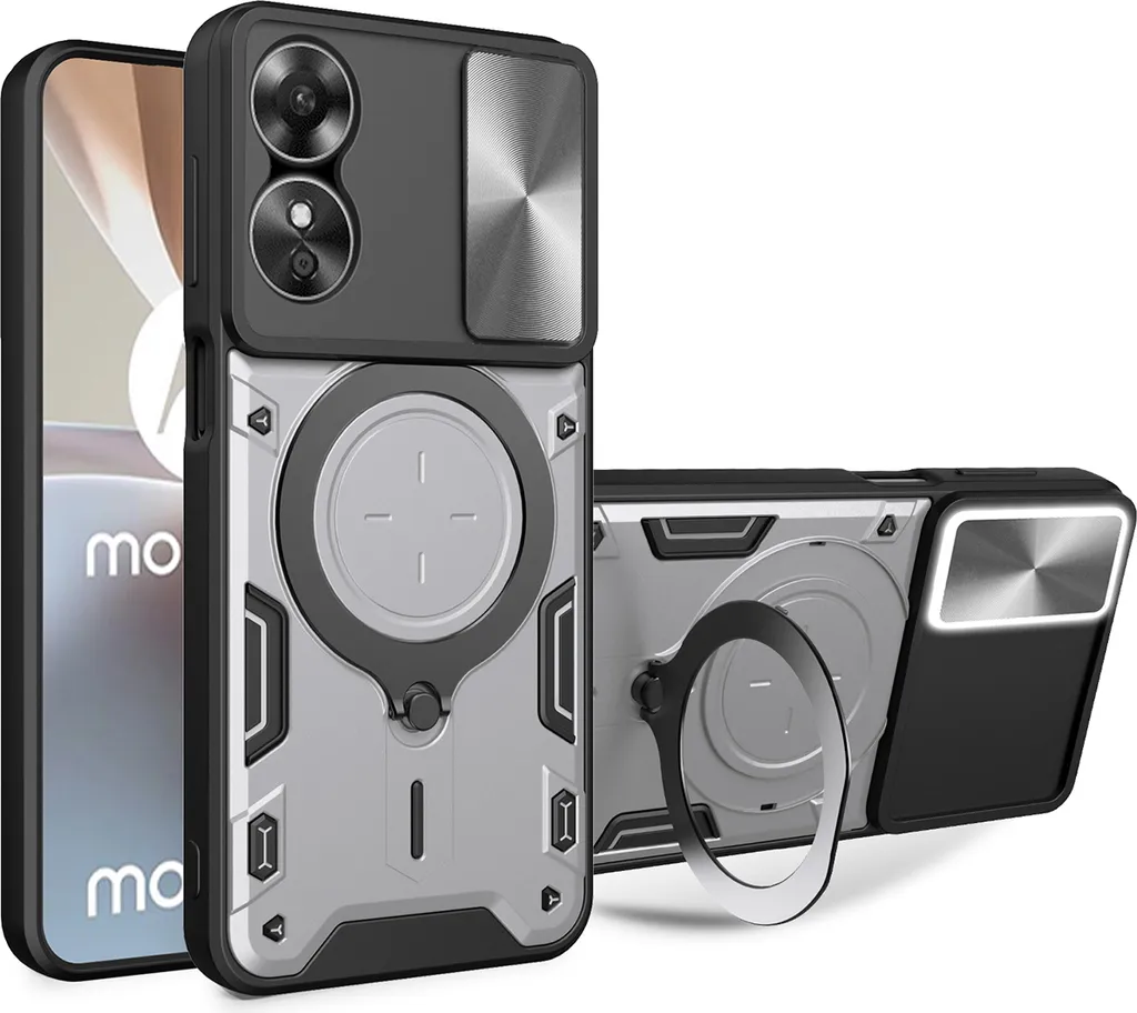 iVoler Cover in Silicone per Oppo A6 Pro 4G / 5G con Protezione Della Fotocamera, Ultra Sottile Custodia in TPU Morbida Anti-Graffio Antiurto Protettiva Case, Nero