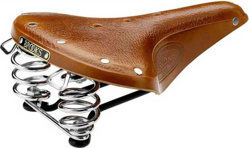 Brooks B67 Honey pánske kožené sedlo / sedlo na bicykel Obrázok produktu 
