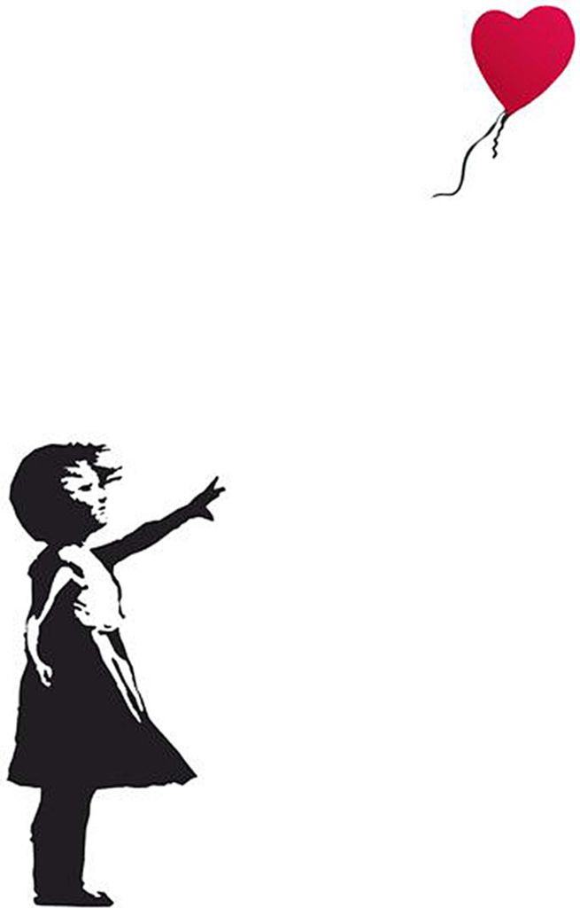 Banksy Poster Girl with Balloon 61 x 91,5 cm