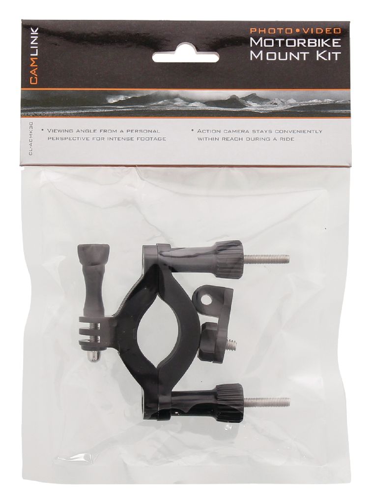 Camlink Cl-Acmk30 Action-Kamera-Montage-Kit für Motorräder